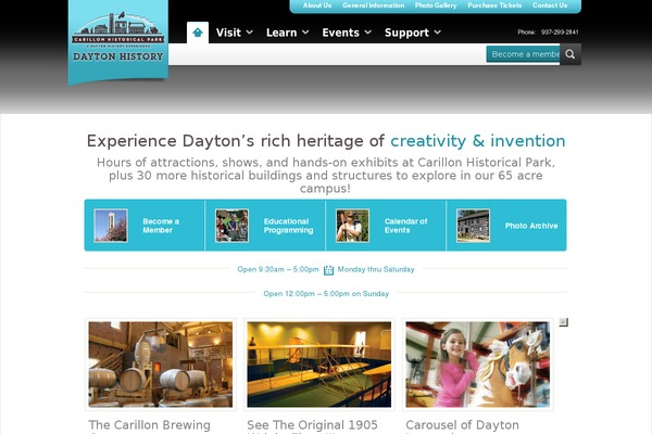 daytonhistory.org site used Cfiframework