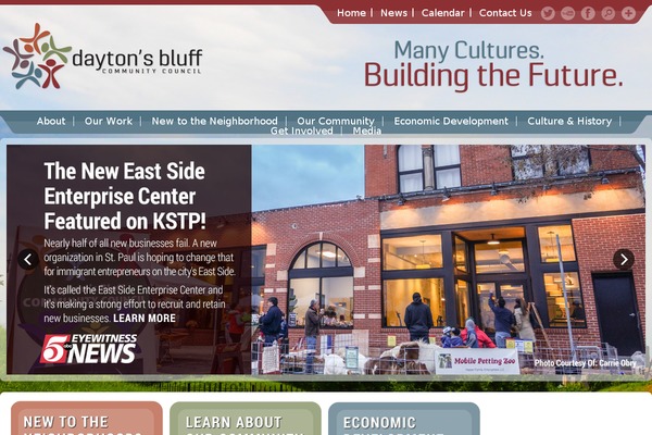daytonsbluff.org site used Strategicwordpress