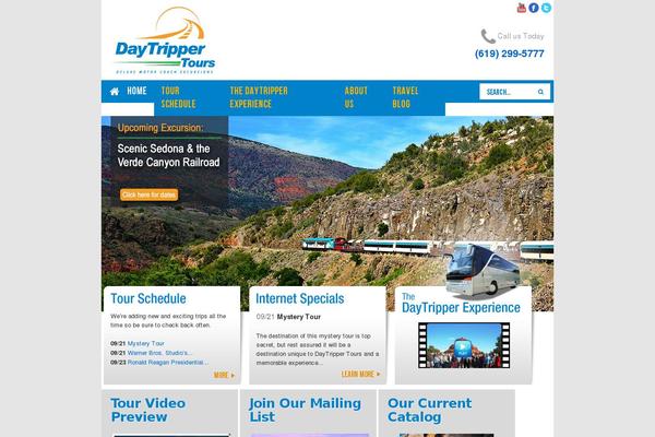 daytrippertours.com site used Daytripper-2016