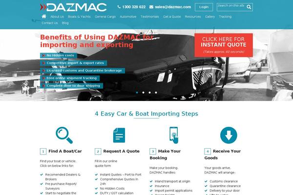 dazmac.com.au site used Dazmac