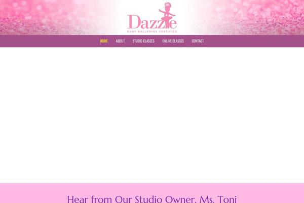 dazzlecreativedance.com site used Cad-child-theme