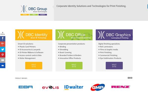 dbcgroup.ie site used Dbc-group