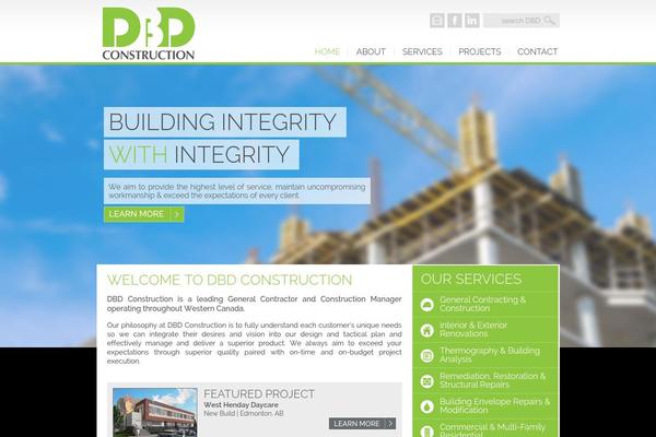 dbd-group.ca site used Dbdconstruction