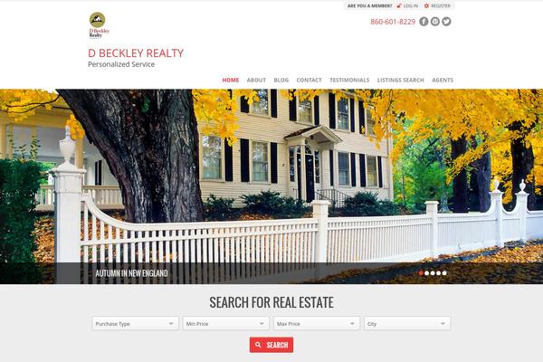 Plymouth theme site design template sample