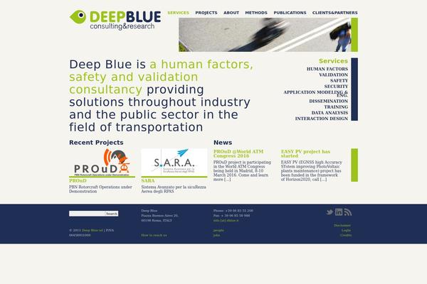 dblue.it site used Dblue