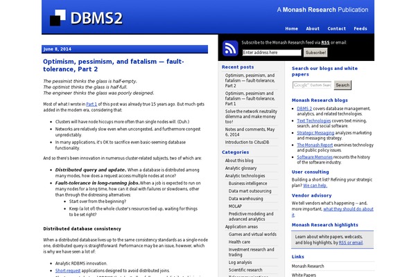 Monash theme site design template sample
