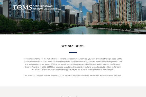 dbmslaw.com site used Empist-theme