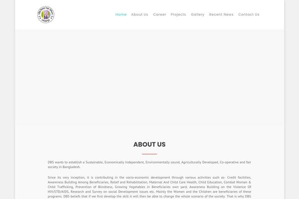 Salient Child theme site design template sample
