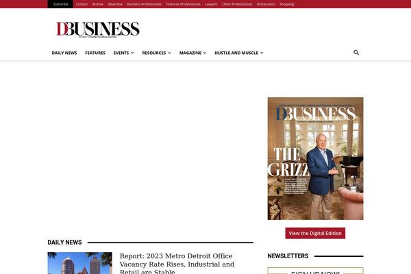 dbusiness.com site used Newspaper-db