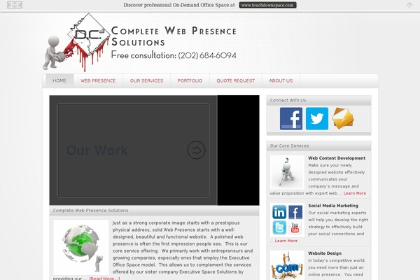 Platinum theme site design template sample