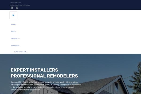 Astra theme site design template sample