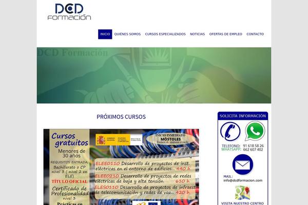 dcdformacion.com site used Multi