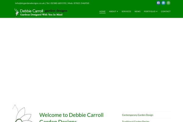 dcgardendesigns.co.uk site used X | The Theme