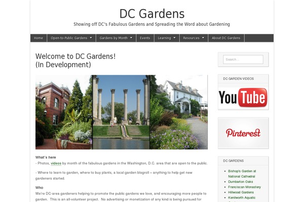 dcgardens.com site used Magazine Basic