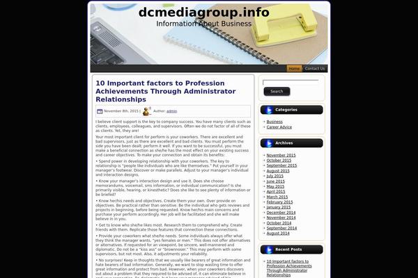 dcmediagroup.info site used Worktable