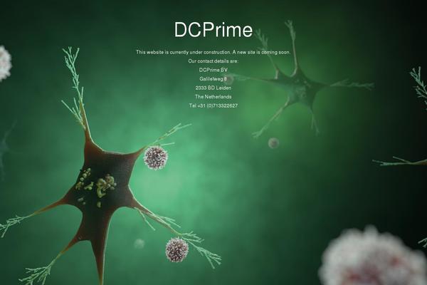 dcprime.nl site used Dcprime-template