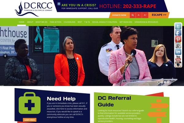 dcrcc.org site used Dcrcc