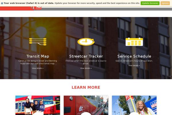dcstreetcar.com site used Ddot-dcstreetcar