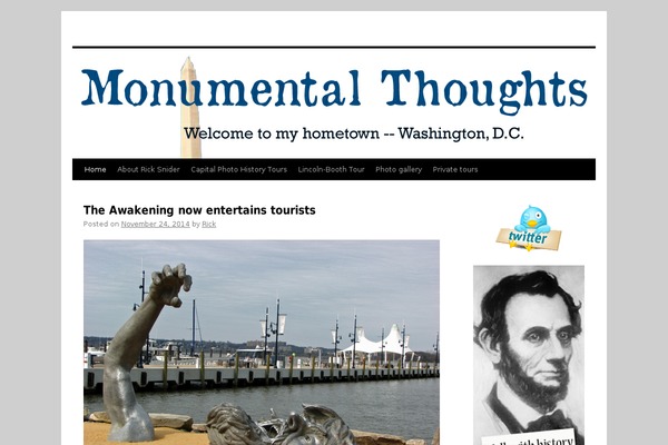 Twenty Ten theme site design template sample