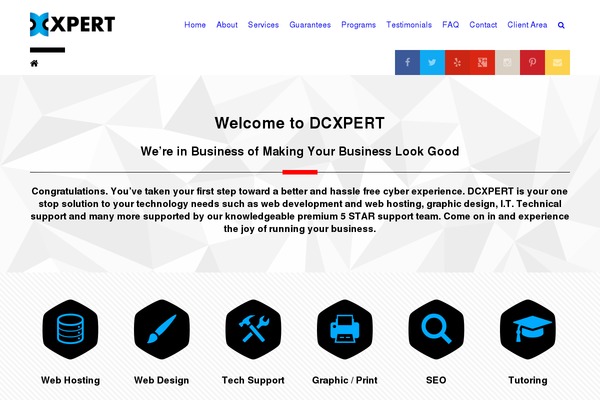 dcxpert.com site used X-child-custom