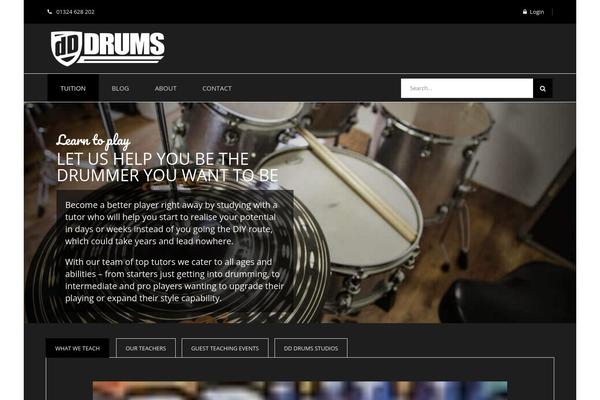 dddrums.co.uk site used Dd_child