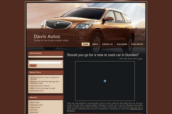 ddesantidavis.com site used Brown_car_theme