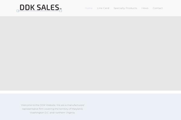 Knox theme site design template sample