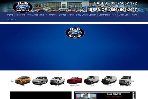 Dynamik Gen theme site design template sample