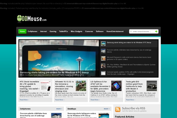 ddmouse.com site used Wp-digital