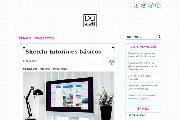 ddsign.es site used Own-responsive