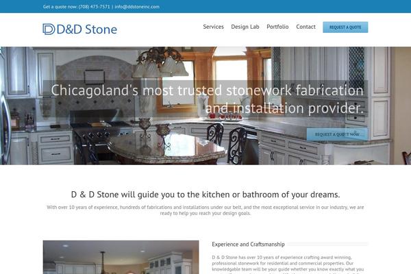 Avada theme site design template sample