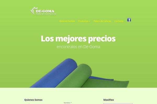 de-goma.com.ar site used Degoma