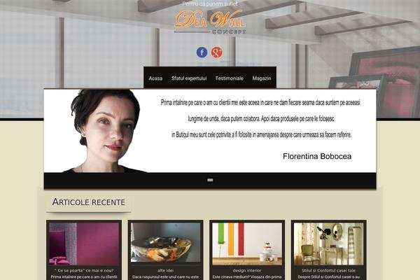 Sixteen theme site design template sample