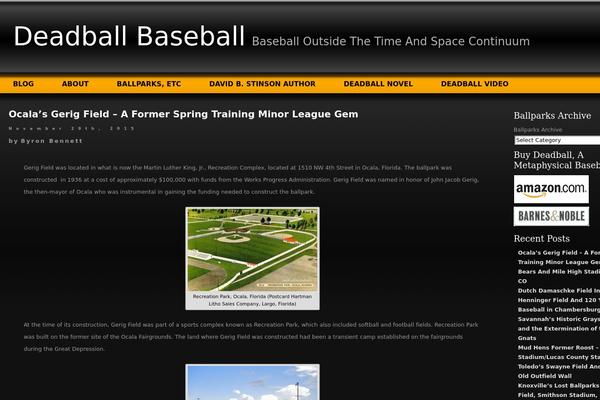 deadballbaseball.com site used Layers