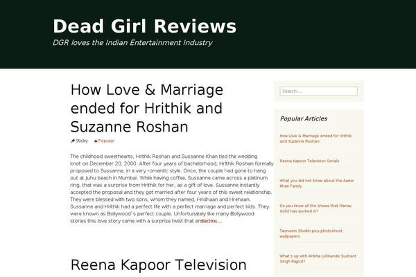 deadgirlmovie.com site used Twenty Thirteen