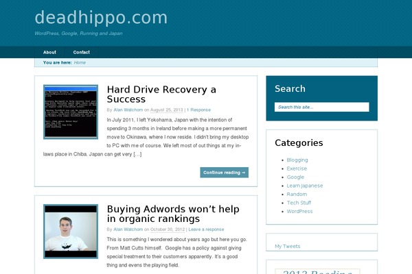 deadhippo.com site used Extant
