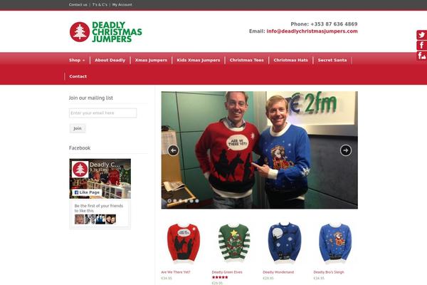 Site using Facebook Like Box plugin