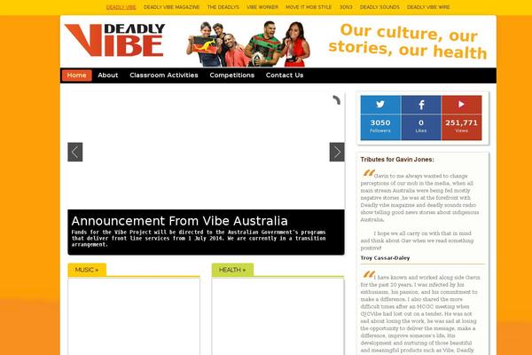 deadlyvibe.com.au site used Deadlyvibe