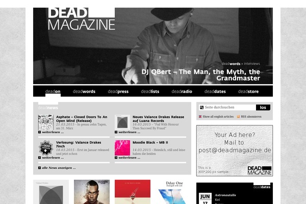 deadmagazine.de site used Dead