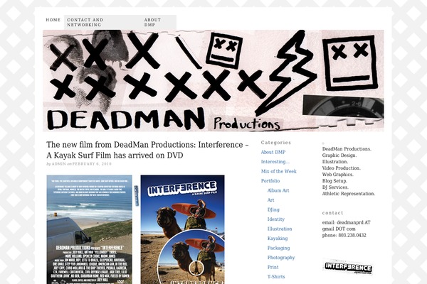 Thesis 1.7 theme site design template sample