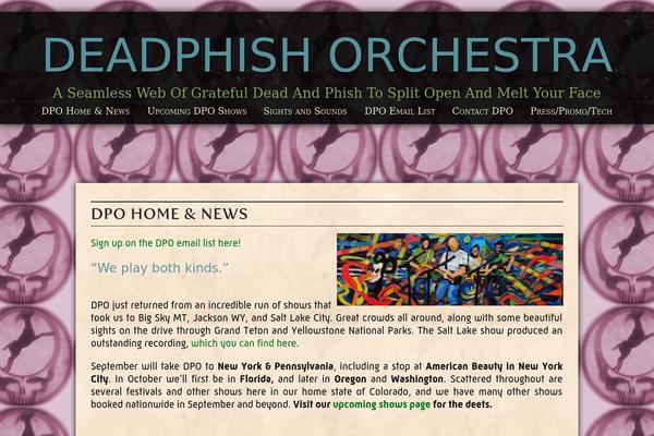 deadphishorchestra.com site used Semperfi