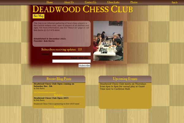deadwoodchessclub.com site used Deadwood