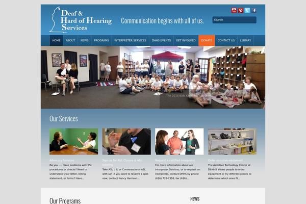 deafhhs.org site used Deafhhs-theme