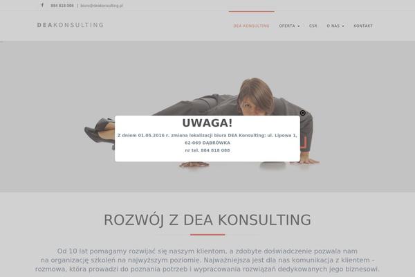 deakonsulting.pl site used Avendor