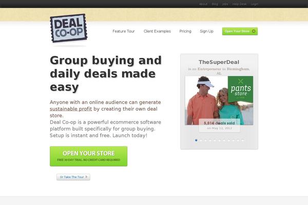 dealcoop.com site used Dealcoop_elevate