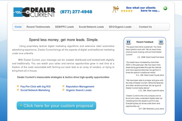 dealercurrent.com site used Canvas5.9