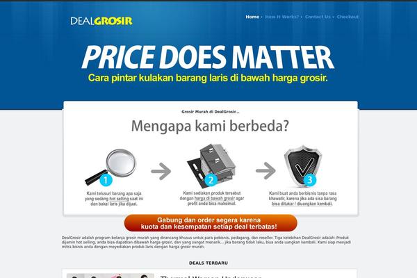 dealgrosir.com site used Dailydeal