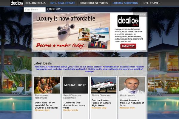 dealioz.com site used Whiteboard