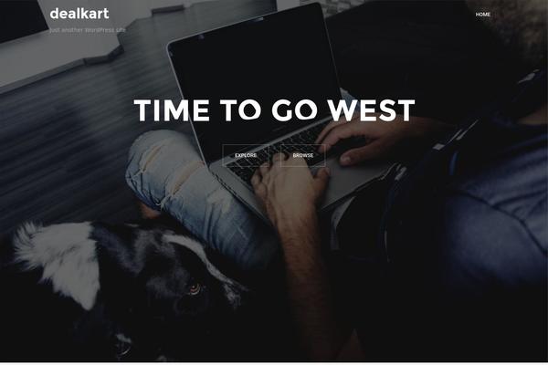 Twenty Fourteen theme site design template sample