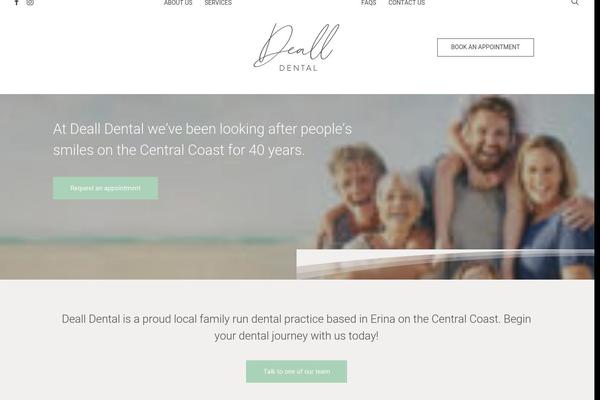 Site using Uncode-privacy plugin